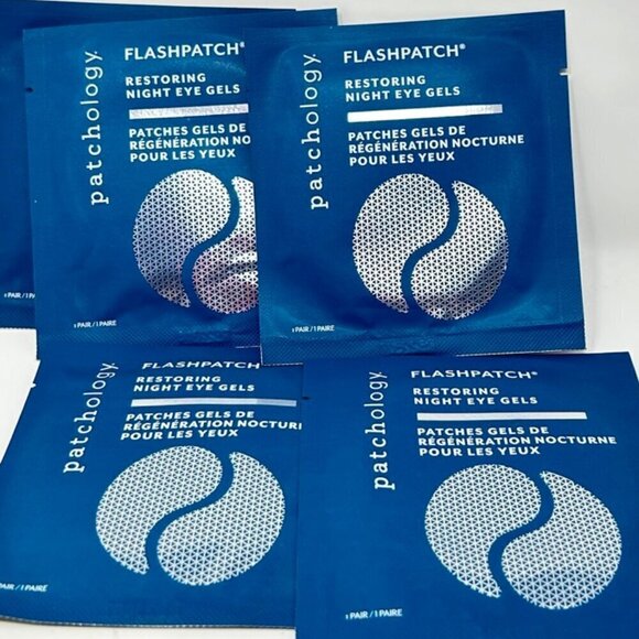 Patchology Flashpatch Restoring Night Eye Gels - Dark Circles 20 pairs NEW - Picture 1 of 1